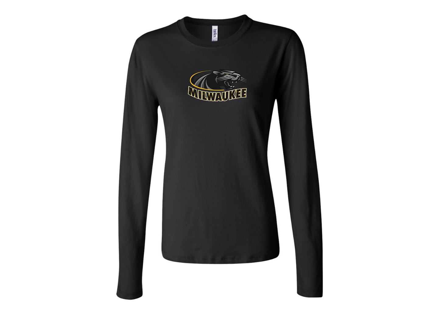 BELLA CANVAS Women’s Wisconsin Milwaukee Panthers Jersey Long Sleeve Tee