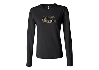 BELLA CANVAS Women’s Wisconsin Milwaukee Panthers Jersey Long Sleeve Tee