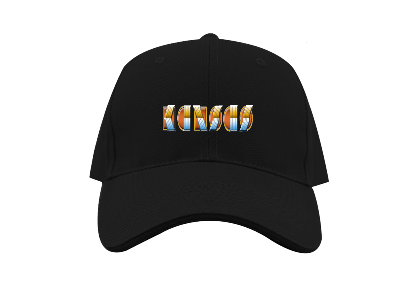 Kansas Logo Dad Baseball Cap Hat