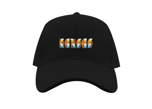 Kansas Logo Dad Baseball Cap Hat