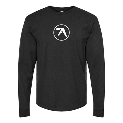 Men's Aphex Twin Logo Long Sleeve T-Shirt