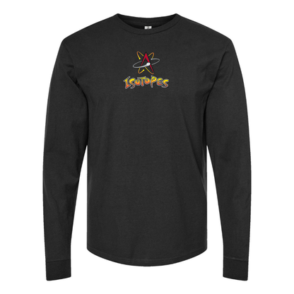 Youth Albuquerque Isotopes Logo Cotton Long Sleeve T-Shirt
