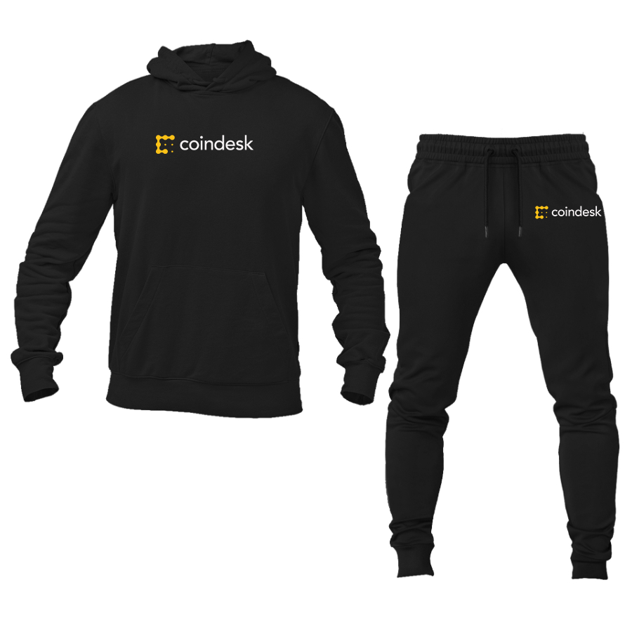 Men's CoinDesk Logo Hoodie Joggers Set