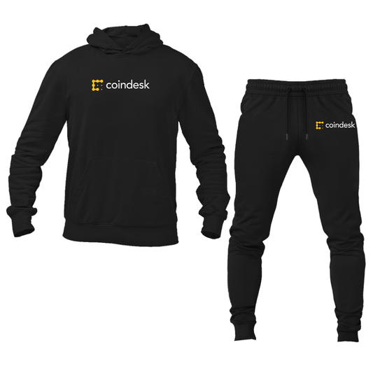 Men's CoinDesk Logo Hoodie Joggers Set