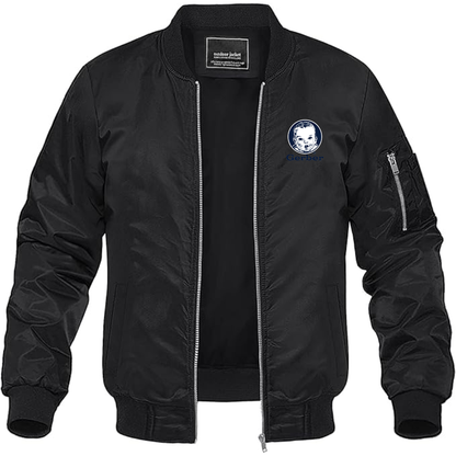 Men's Gerber Logo Lightweight Bomber Jacket Windbreaker Softshell Varsity Jacket Coat