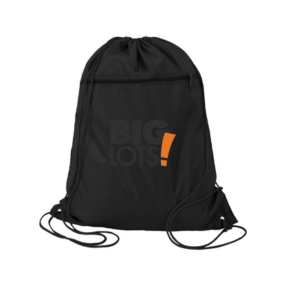 Big Lots Logo Q-Tees - Polyester Cinchpack