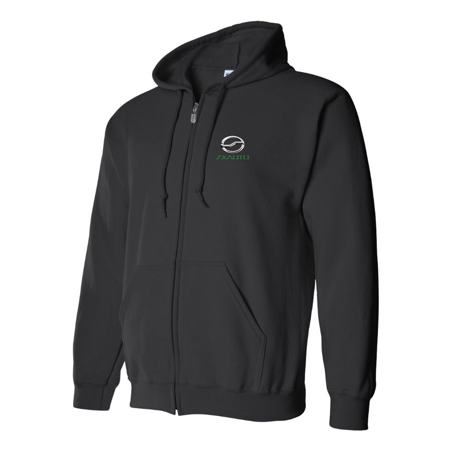 Men's ZX Logo Zipper Hoodie