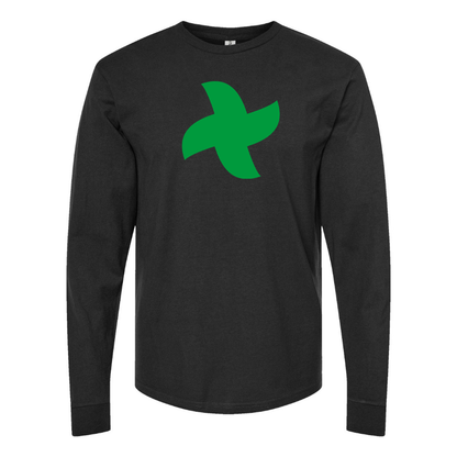 Men's Thermomix Screw Logo  Cotton Long Sleeve T-Shirt