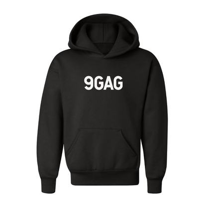 Youth 9gag Logo Pullover Hoodie