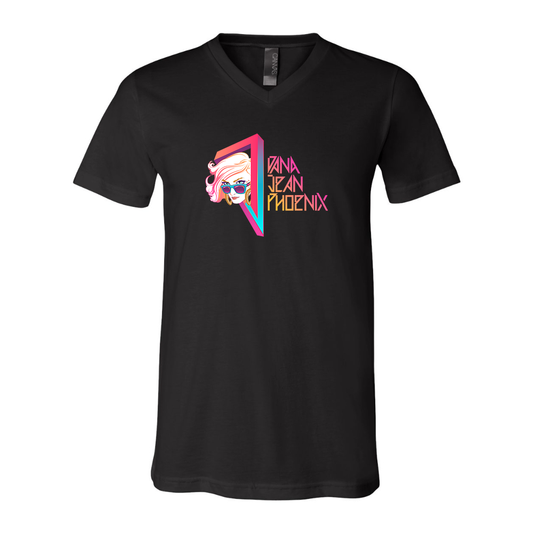 Dana Jean Phoenix BELLA  CANVAS - Jersey V-Neck T-Shirt