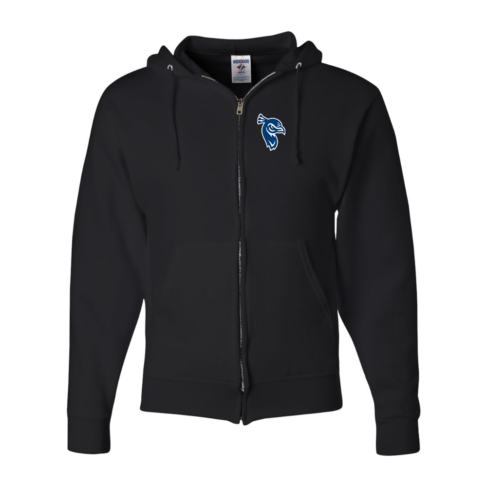 Men's Saint Peters Peacocks Logo JERZEES NuBlend Full-Zip Hooded Sweatshirt