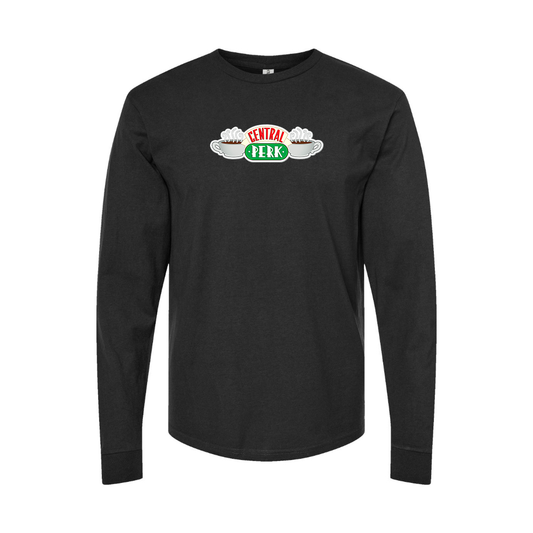 Men's Central Perk Logo Long Sleeve T-Shirt