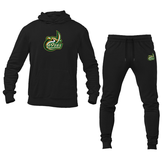 Men's Charlotte 49ers Hoodie Joggers Set