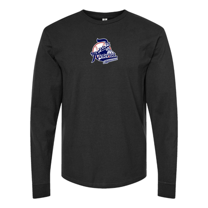 Men's Aguascalientes Rieleros Logo Long Sleeve T-Shirt