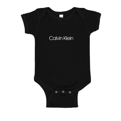 Calvin Klein Logo Baby Romper Onesie