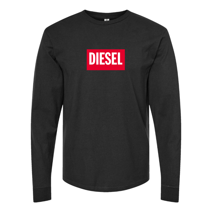 Men's Diesel Logo Long Sleeve T-Shirt