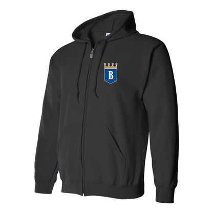 Men's Burlington Royal  Logo Zipper Hoodie