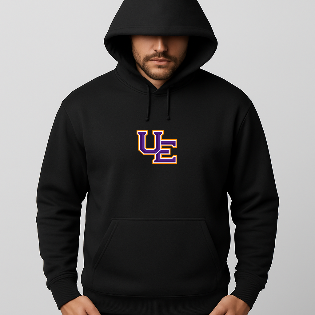Men's Evansville Purple Aces Logo Pullover Hoodie