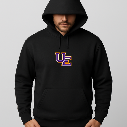 Men's Evansville Purple Aces Logo Pullover Hoodie