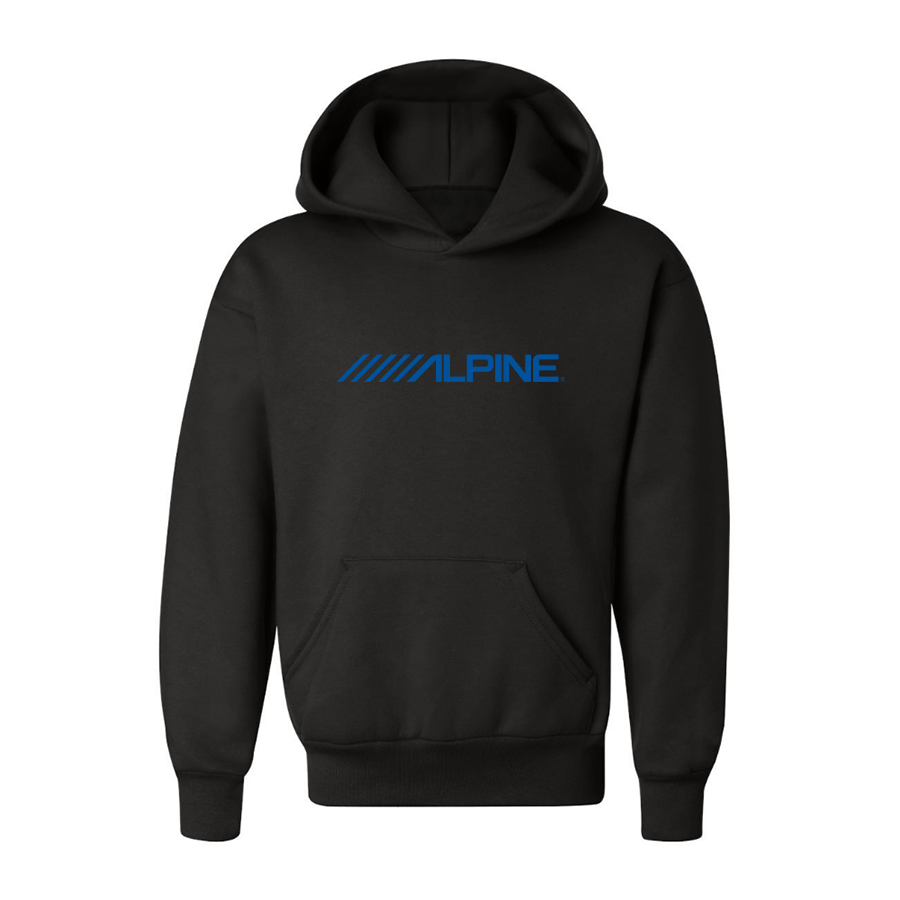 Youth Alpine Logo  Pullover Hoodie