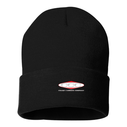 Crane Carrier Company  Logo Beanie Hat