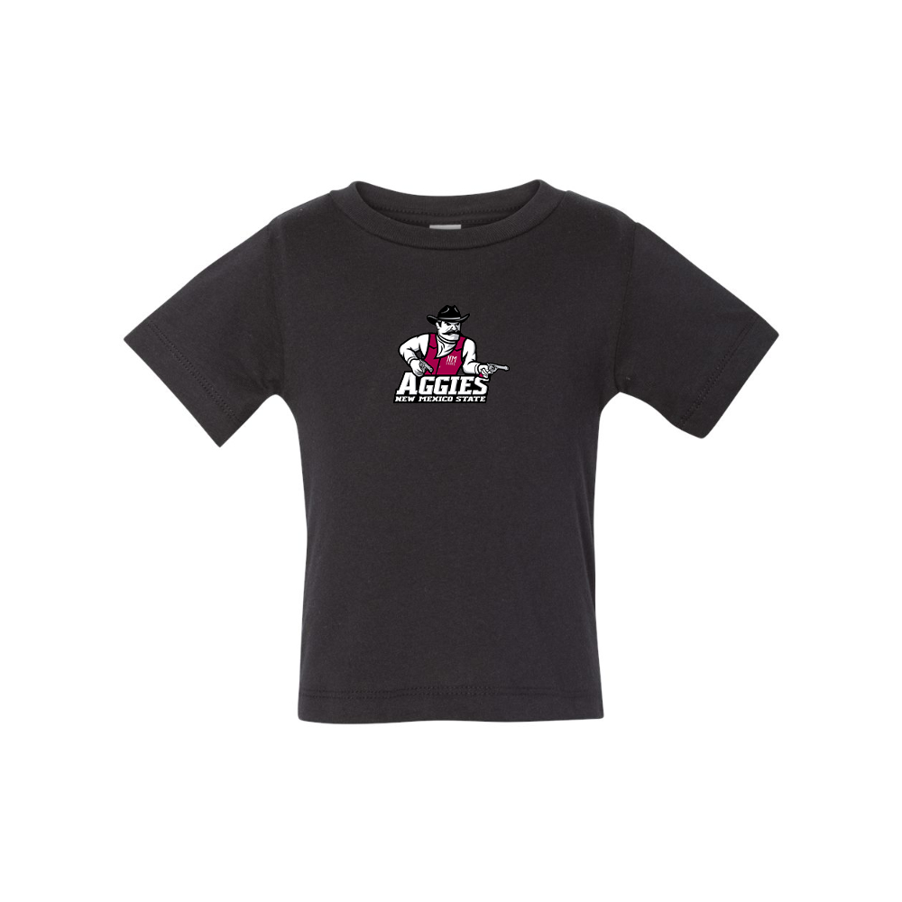 Aggies New Mexico State Logo BELLA CANVAS Infant Jersey Tee