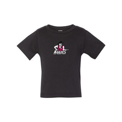 Aggies New Mexico State Logo BELLA CANVAS Infant Jersey Tee