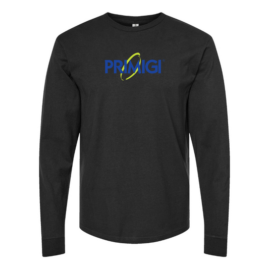Men's Primigi Logo Cotton Long Sleeve T-Shirt