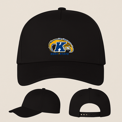 Kent State Golden Flashes Logo Five Panel Twill Snapback Cap