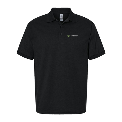 Men's Quality Food Logo Dry Blend Polo