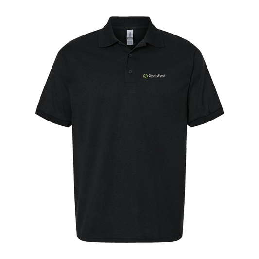 Men's Quality Food Logo Dry Blend Polo