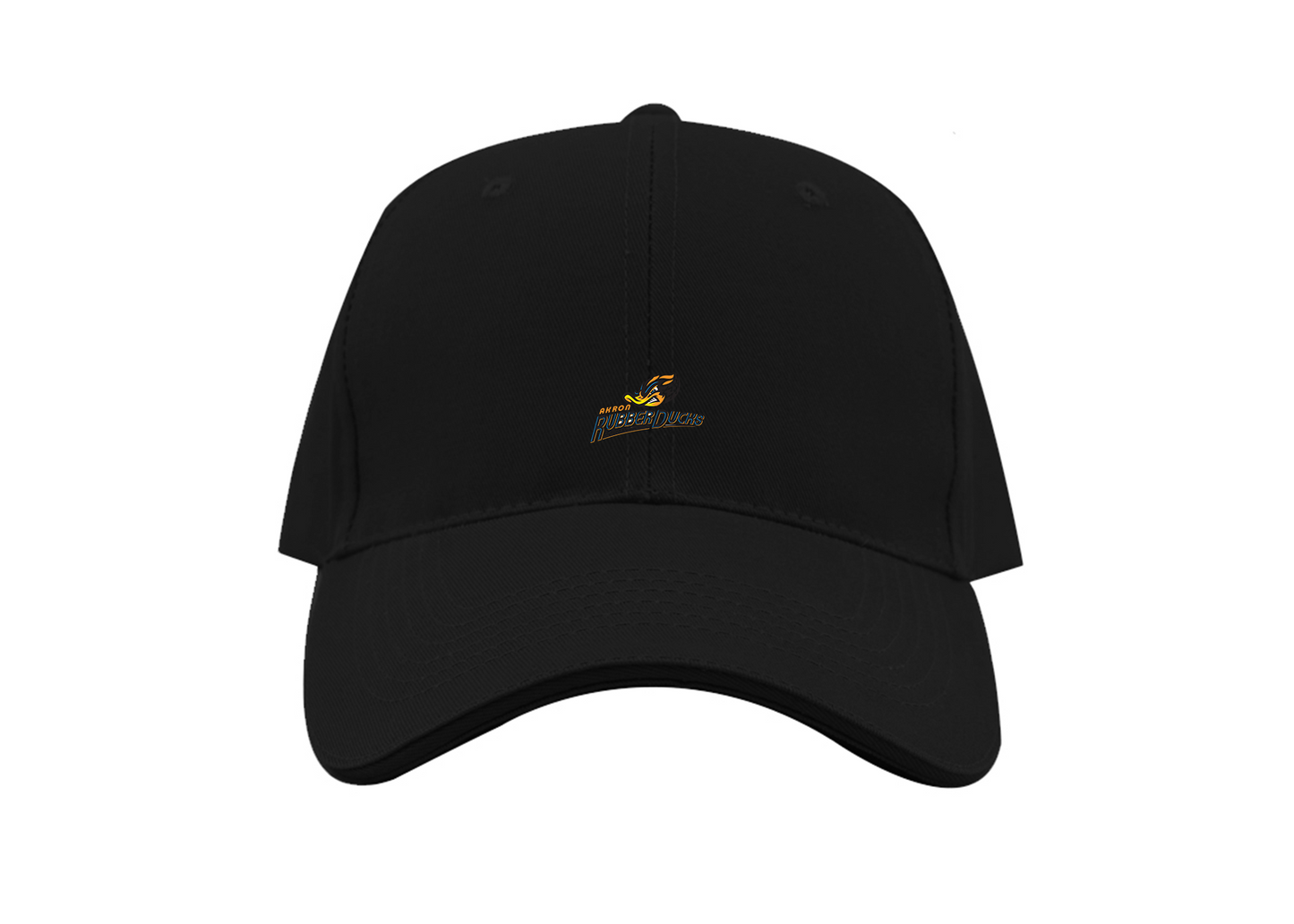 Akron RubberDucks Logo Dad Baseball Cap Hat