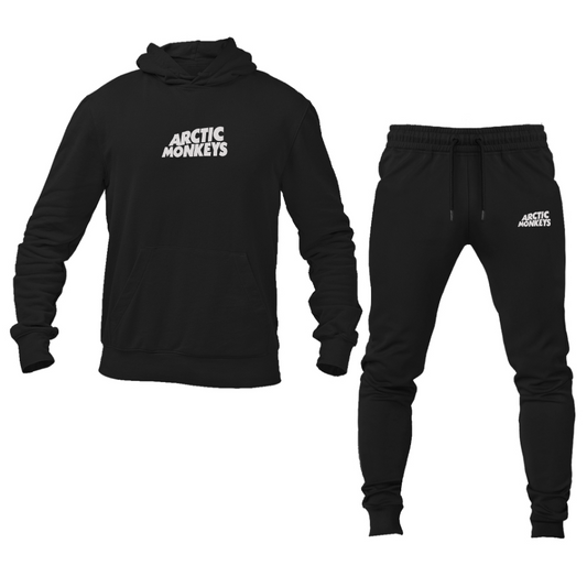 Men's Arctic Monkeys  Logo Hoodie Joggers Set