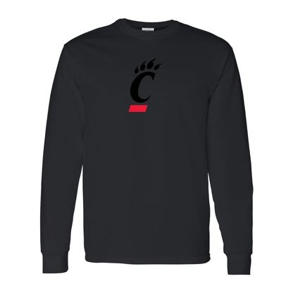 Men's Cincinnati Bearcats Gildan Heavy Cotton Long Sleeve T-Shirt