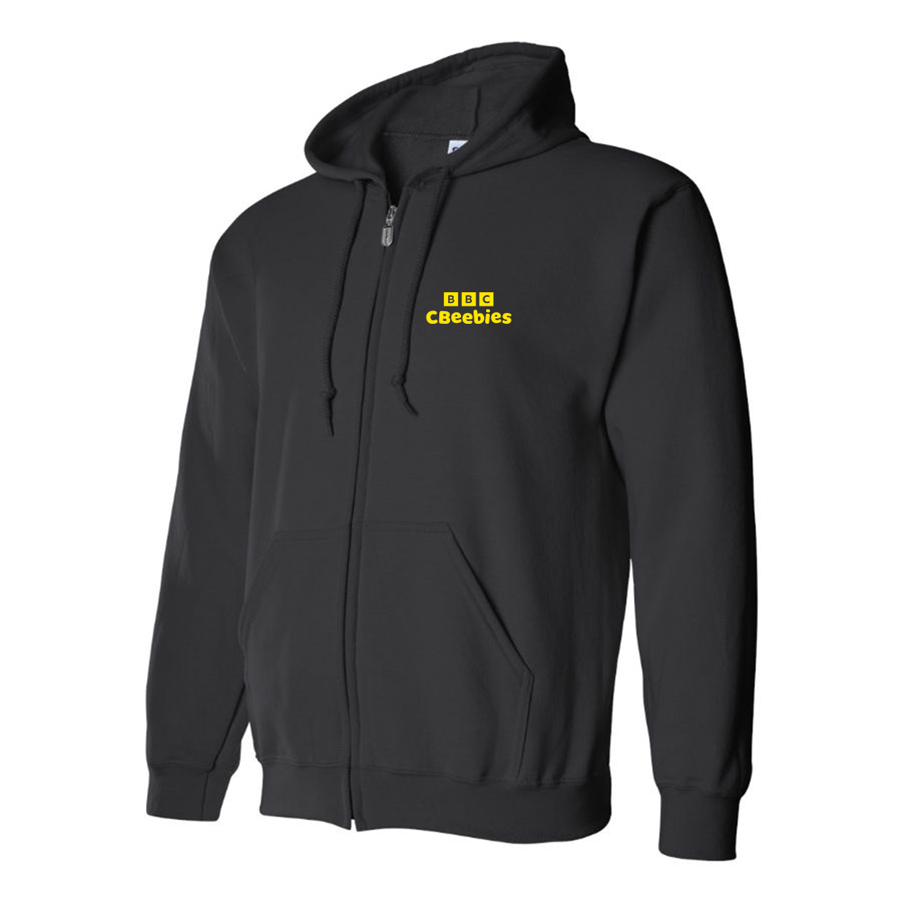 Men's CBeebies Logo Zipper Hoodie