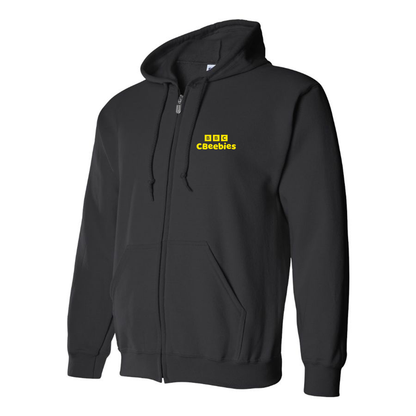 Men's CBeebies Logo Zipper Hoodie