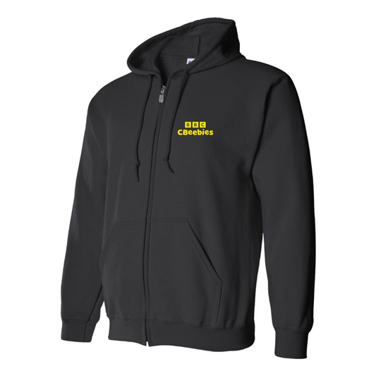 Men's CBeebies Logo Zipper Hoodie