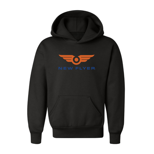 Youth New Flyer Industries Logo Pullover Hoodie