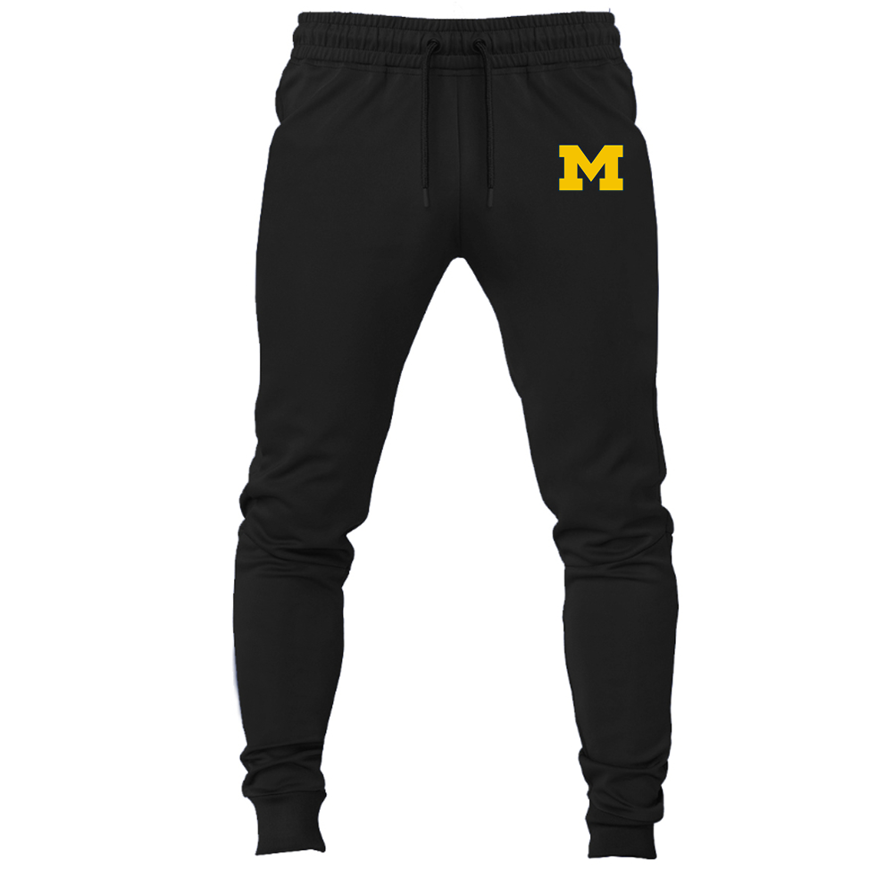 Men's Michigan Wolverines Logo Joggers Sweatpants