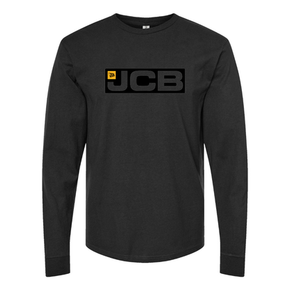 Men's JCB Logo Cotton Long Sleeve T-Shirt
