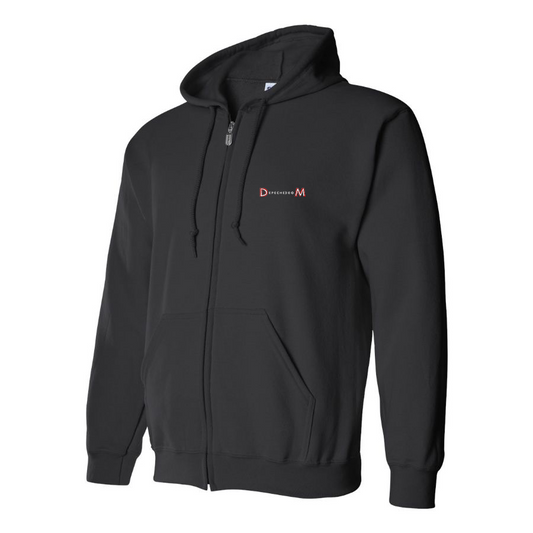 Men's Depeche Mode Logo Zipper Hoodie