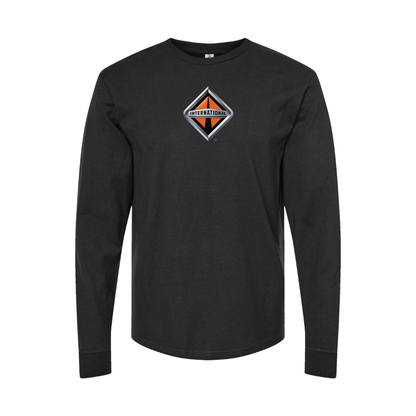 Men's International Trucks Logo Long Sleeve T-Shirt
