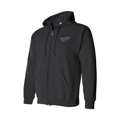 Men's Jefferson Airplane Logo Zipper Hoodie