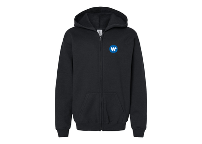 Gildan Heavy Blend Youth WMG Full Zip Hooded Sweatshirt