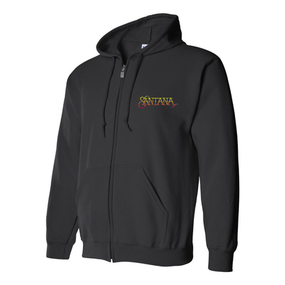 Men's Santana Logo Zipper Hoodie