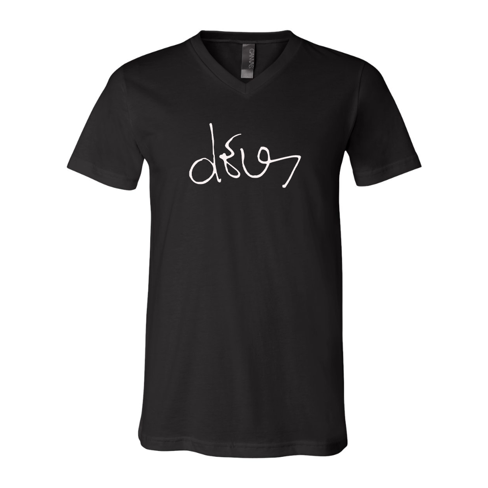 dEUS BELLA  CANVAS - Jersey V-Neck T-Shirt