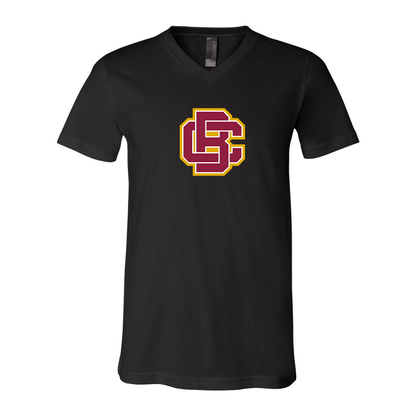 Bethune Cookman Wildcats BELLA  CANVAS - Jersey V-Neck T-Shirt