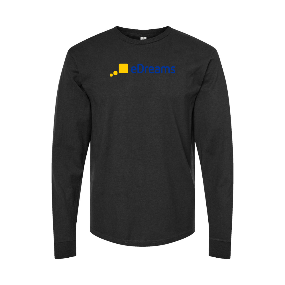 Youth Edreams Logo Cotton Long Sleeve T-Shirt