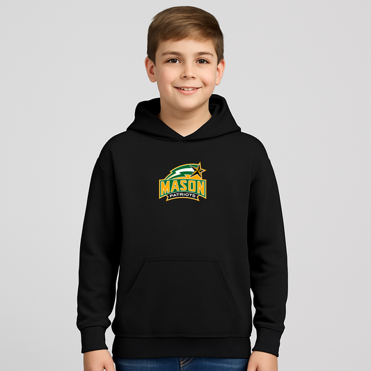 Youth George Mason Patriots Logo Pullover Hoodie
