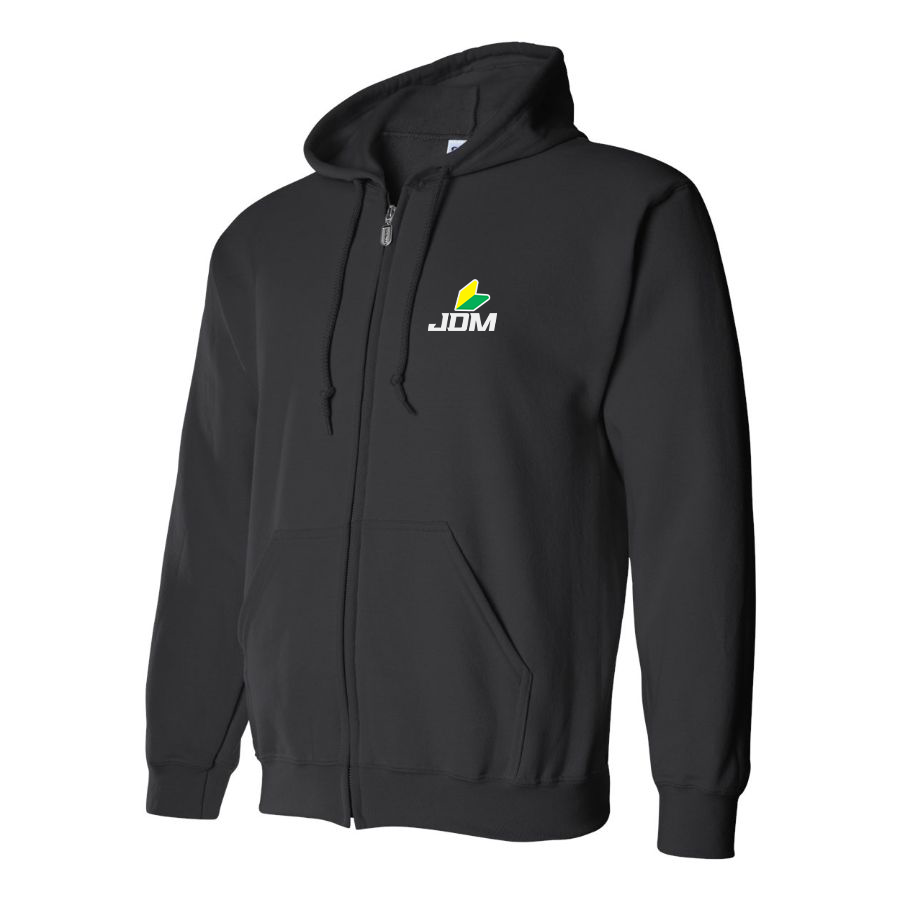 Men's JDM Logo Zipper Hoodie